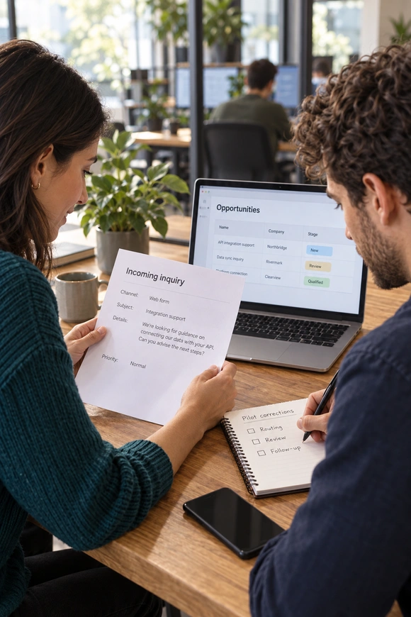 Review of documents and trial results.